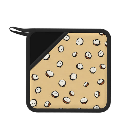Square silicone anti-scalding mat —— a caring little guard in the kitchen