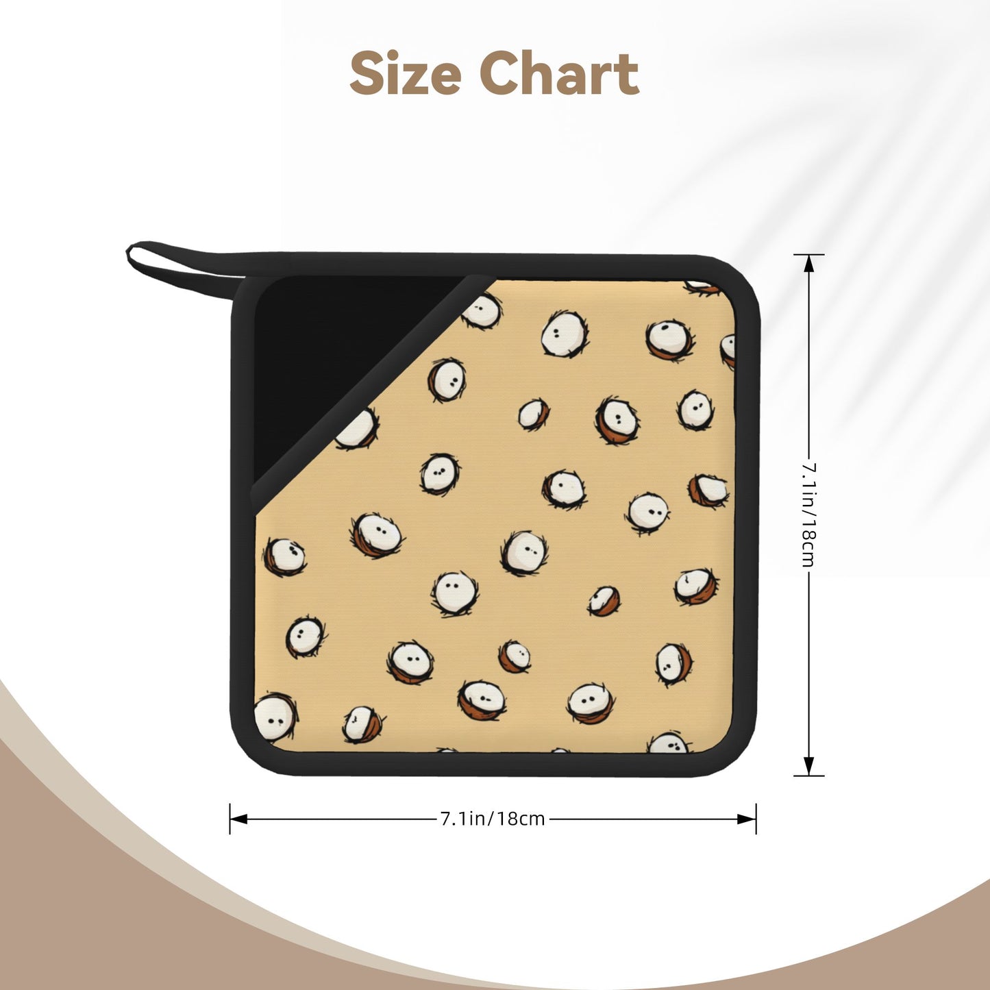 Square silicone anti-scalding mat —— a caring little guard in the kitchen